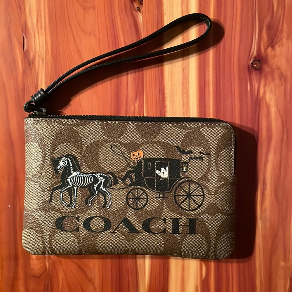 Coach Halloween 2023 Wristlet